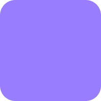 A purple round square shape.
